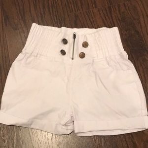 High waisted shorts
